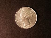 London Coins : A124 : Lot 871 : Shilling 1862 ESC 1310 NEF/EF Rare