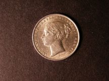 London Coins : A124 : Lot 873 : Shilling 1863 ESC 1311 EF Very Rare