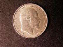 London Coins : A124 : Lot 899 : Shilling 1905 ESC 1414 VF Rare