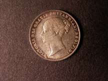 London Coins : A124 : Lot 921 : Sixpence 1859 9 over 8 ESC 1708A A/UNC with superb colourful tone