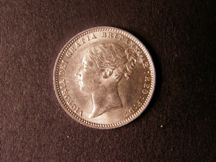 London Coins : A124 : Lot 934 : Sixpence 1873 ESC 1727 Die Number 13 UNC