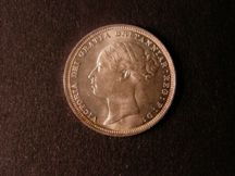 London Coins : A124 : Lot 948 : Sixpence 1887 Young Head ESC 1750 Lustrous UNC with some light toning, Ex-NGC MS64