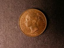 London Coins : A124 : Lot 964 : Third Farthing 1844 Large G in REG Peck 1606 Lustrous UNC formerly in a CGS holder and graded UNC 85...