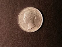London Coins : A124 : Lot 982 : Threepence 1842 ESC 2052 EF with some surface damage