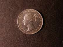 London Coins : A124 : Lot 989 : Threepence 1848 ESC 2056A EF and hairlined in the fields, Very Rare and unlisted as a currency p...