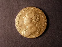 London Coins : A126 : Lot 470 : France 12 Deniers 1791 A KM#600.1 GVF with some slightly weak areas and light haymarks, high gra...