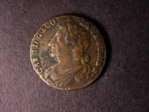 London Coins : A126 : Lot 558 : Scotland Bawbee 6 Pence, 1679 AVF