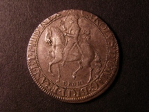 London Coins : A126 : Lot 811 : Halfcrown Charles I York mint S.2868 mintmark Lion NEF with grey tone