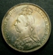 London Coins : A127 : Lot 1353 : Crown 1888 Wide Date Davies 481 dies 1A Superb and colourfully toned UNC with light bag marks, s...