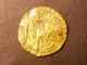 London Coins : A128 : Lot 852 : Angel Edward IV London mint, mint mark pierced cross with pellet in bottom right corner on the o...