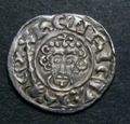 London Coins : A129 : Lot 1084 : Penny John Class 5b Regular S and circular pelleted curls with Cross Patee as initial mark on the re...