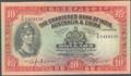 London Coins : A129 : Lot 588 : Hong Kong Chartered Bank of India, Australia & China $10 dated 1941 prefix T/G, Pick...