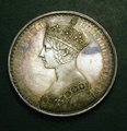 London Coins : A130 : Lot 1066 : Crown 1853 Gothic Proof with SEPTIMO edge ESC 293 A/UNC with some minor cabinet friction and hairlin...