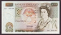 London Coins : A130 : Lot 108 : Fifty pounds Kentfield B361 issued 1991 first run low number E01 000194, Sir Christopher Wren on...