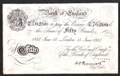 London Coins : A130 : Lot 112 : Fifty pounds Peppiatt Operation Bernhard German forgery WW2 dated 15 June 19353 prefix 55/N, lig...