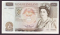 London Coins : A130 : Lot 120 : Fifty pounds Somerset B352 issued 1981 first run low number A01 000952, Sir Christopher Wren on ...