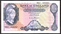 London Coins : A130 : Lot 152 : Five pounds O'Brien B280 Helmeted Britannia issued 1961 1st series prefix H60, GEF
