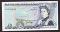 London Coins : A130 : Lot 158 : Five pounds Page B336 issued 1973 last series prefix EZ45, pressed VF