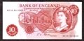 London Coins : A130 : Lot 233 : Ten shillings Fforde B310 issued 1967 1st run prefix A01N, about UNC