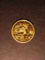 London Coins : A130 : Lot 483 : China 10 Yuan 1989 Gold Panda KM#223 EF/GEF with some scuffs