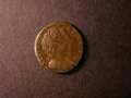 London Coins : A131 : Lot 1189 : Farthing 1694 Single Exergue Line, weighs 5.82 grammes, right side of exergue splits into tw...