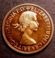 London Coins : A131 : Lot 1705 : Penny 1953 Proof Freeman 246 nFDC Ex-Norweb Collection, comes with original ticket stating 'supe...