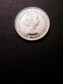London Coins : A131 : Lot 1896 : Sixpence 1953 Proof ESC 1838H nFDC with a few minor hairlines, Ex-Norweb Collection, comes w...