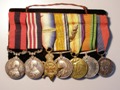 London Coins : A131 : Lot 396 : A Great War DCM & MM group to Sjt. H. Temple Royal Engineers. Distinguished Conduct Medal G.V.R....