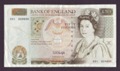 London Coins : A132 : Lot 144 : Fifty pounds Kentfield B361 issued 1991, first run serial E01 524630, Pick381c, about VF