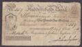 London Coins : A132 : Lot 232 : Huddersfield Commercial Bank 1 guinea dated 1813 No.359 for Benjamin & Joshua Ingham & Co.&#...