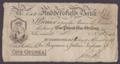 London Coins : A132 : Lot 234 : Huddersfield Commercial Bank 1 guinea dated 1815 No.H842 for Benjamin & Joshua Ingham & Co.&...