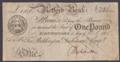 London Coins : A132 : Lot 269 : Retford Bank &pound;1 dated 1808 No.282 for Pocklington, Dickinson & Compy., signed Dick...