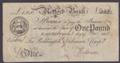 London Coins : A132 : Lot 270 : Retford Bank &pound;1 dated 1808 No.332 for Pocklington, Dickinson & Compy., (Out.1778b&...