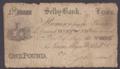 London Coins : A132 : Lot 288 : Selby Bank &pound;1 dated 1818 for Green, Myers, Weddall & Co., (Out.1906a; Gran...