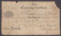 London Coins : A132 : Lot 327 : Tonbridge New Bank &pound;1 dated 1813, No.2261 for Tho.Mercer Jnr., Barlow & Co., (...