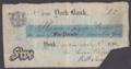 London Coins : A132 : Lot 357 : York Bank &pound;5 dated 1875, No.M780 for Swann, Clough & Co., (Out.2451a; Gran...
