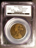 London Coins : A133 : Lot 1104 : Penny 1862 Freeman 41 dies 6+G with the smaller date numerals from the Halfpenny die, Very Rare ...
