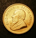 London Coins : A133 : Lot 1465 : South Africa Krugerrand 1973 KM#73 UNC with a few minor contact marks