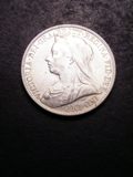 London Coins : A133 : Lot 378 : Florin 1895 ESC 879 Davies 838 dies 2A NEF/EF