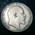 London Coins : A133 : Lot 577 : Halfcrown 1905 ESC 750 Fine or better with an edge bruise at 1 o'clock