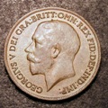 London Coins : A133 : Lot 741 : Penny 1919KN Freeman 187 dies 2+B Toned UNC with a trace of lustre and a couple of small spots on th...