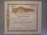 London Coins : A134 : Lot 11 : Australia, Yuanmi Gold Mines Ltd., share certificate, 1912, mines on the East Murchi...