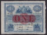 London Coins : A134 : Lot 1136 : Scotland Union Bank square £1 dated 30th March 1917 series E884/663 signed McCrindle/Smith,...