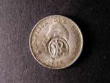 London Coins : A134 : Lot 1196 : Ecuador Decimo 1915 with Galapagos Island Countermark host coin and countermark VF