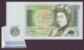 London Coins : A134 : Lot 180 : ERROR &pound;1 Page B339 issued 1978 serial 48D 821487, folds with extra paper bottom left with ...