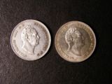 London Coins : A134 : Lot 1985 : Groats 1836 (2) ESC 1918 lustrous A/UNC and EF