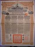 London Coins : A134 : Lot 20 : China, Chinese Government 1913 Reorganisation Gold Loan, bond for 505 francs or &pound;20...