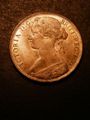 London Coins : A134 : Lot 2668 : Penny 1873 Freeman 64 CGS UNC 82
