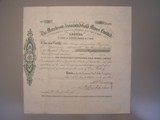 London Coins : A134 : Lot 7 : Australia, Murchison Associated Gold Mines Ltd., share certificate No.11, dated 1901,...