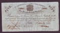 London Coins : A134 : Lot 73 : States of the Island of Jersey, bond for &pound;5 bearing interest of one Half Penny per week...